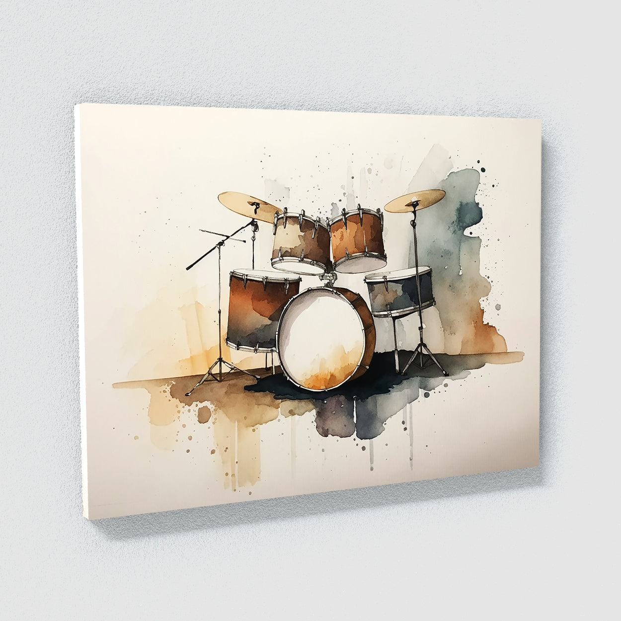 Drum Art Minimalist 5 Canvas Wall ArtDrum Art Minimalist 5 Canvas Wall Art  