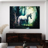 Fantasy Mystical Unicorn Forest 16 Wall Art