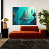 Fantasy Underwater City 37 Wall Art