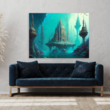 Fantasy Underwater City 37 Wall Art