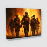 Firefighter Firefighters Inferno 11 Wall Art