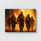 Firefighter Firefighters Inferno 11 Wall Art