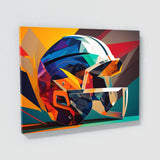 Football Abstract Helmet 3 Wall Art