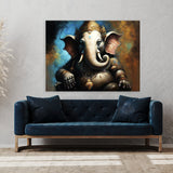 Ganesha Art Ganesha Divine 3 Wall Art