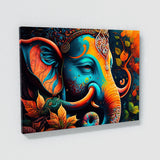 Ganesha Art Vibrant 9 Wall Art