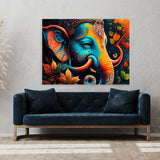 Ganesha Art Vibrant 9 Wall Art