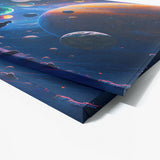 Astronaut And Planets 10 Wall Art
