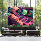 Astronaut Arcade 106 Wall Art