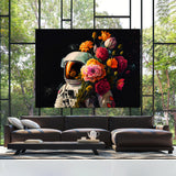 Astronaut Flowers 41 Wall Art
