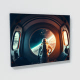 Astronaut Inside A Spaceship 52 Wall Art