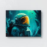 Astronaut Underwater 80 Wall Art