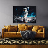Astronaut Walking On The Moon 60 Wall Art