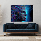 Dmt Trippy Consciousness 87 Wall Art