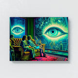 Dmt Trippy Couch Trip 49 Wall Art