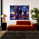 Dmt Trippy Elephants 24 Wall Art