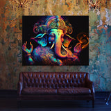 Dmt Trippy Ganesha 19 Wall Art