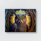 Dmt Trippy Owl 40 Wall Art