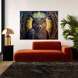 Dmt Trippy Owl 40 Wall Art