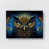 Dmt Trippy Owl 45 Wall Art