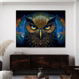 Dmt Trippy Owl 45 Wall Art