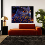 Dmt Trippy Owl 46 Wall Art