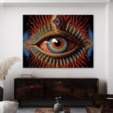 Dmt Trippy Psychedelic Eye 3 Wall Art