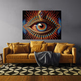 Dmt Trippy Psychedelic Eye 3 Wall Art