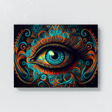 Dmt Trippy Psychedelic Eye 4 Wall Art