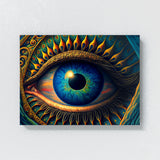 Dmt Trippy Psychedelic Eye 8 Wall Art