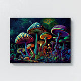 Dmt Trippy Psychedelic Mushroms 63 Wall Art