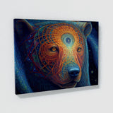 Dmt Trippy Spirit Bear 78 Wall Art