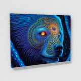 Dmt Trippy Spirit Bear 80 Wall Art