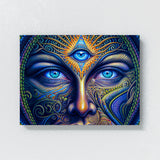 Dmt Trippy Third Eye Psychedelic 21 Wall Art