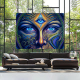 Dmt Trippy Third Eye Psychedelic 21 Wall Art