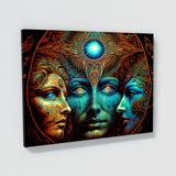 Dmt Trippy Third Eye Psychedelic 22 Wall Art