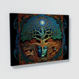 Dmt Trippy Tree Of Life 64 Wall Art