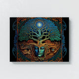 Dmt Trippy Tree Of Life 64 Wall Art