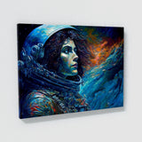 Trippy Psychedelic Astronaut 55 Wall Art