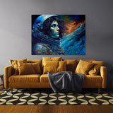 Trippy Psychedelic Astronaut 55 Wall Art