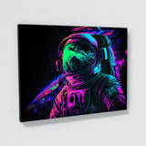 Trippy Psychedelic Astronaut 58 Wall Art