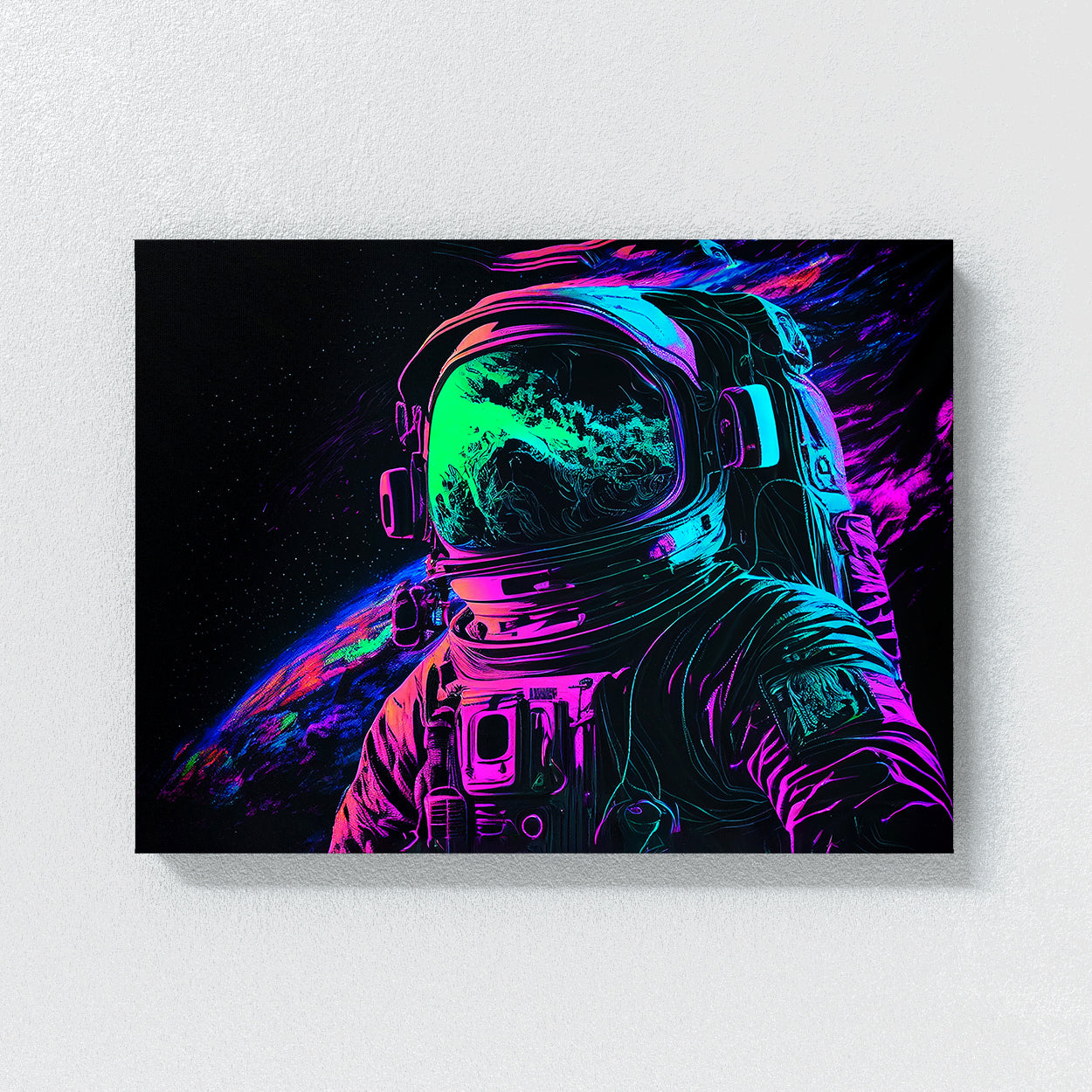 Trippy Astronaut Art