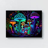 Trippy Psychedelic Mushroom 25 Wall Art