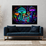 Trippy Psychedelic Mushroom 25 Wall Art