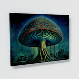 Trippy Psychedelic Mushroom 26 Wall Art
