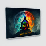 Trippy Psychedelic Seven Chakra 6 Wall Art