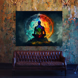 Trippy Psychedelic Seven Chakra 6 Wall Art