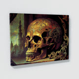 Trippy Psychedelic Skull 10 Wall Art