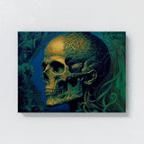 Trippy Psychedelic Skull 12 Wall Art