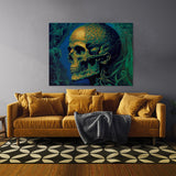 Trippy Psychedelic Skull 12 Wall Art