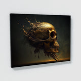 Trippy Psychedelic Skull 17 Wall Art